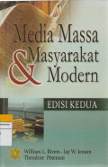 MEDIA MASSA & MASYARAKAT MODERN