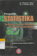 Pengantar STATISTIKA untuk Penelitian Pendidikan, Sosial,Ekonomi, komunikasi dan Bisnis