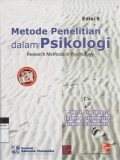 Metode Penelitian Dalam Psikologi