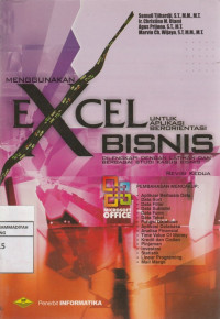 Image of MENGGUNAKAN EXCEL UNTUK APLIKASI BERORIENTASI BISNIS