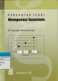 Image of PENGANTAR TEORI rnKomputasi Kuantum