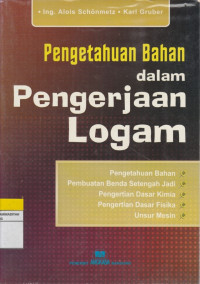 Image of Pengetahuan Bahan rndalam Pengerjaan Logam