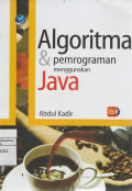 Algoritma & pemrograman Menggunakan Java