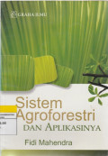 Sistem Agroforestri rnDAN APLIKASINYA
