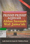 PRINSIP-PRINSIP AQIDAH rnAhlus Sunnah Wal Jama’ah