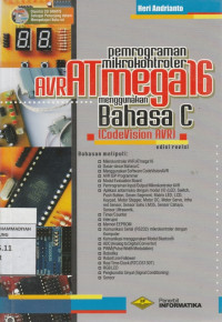 Image of pemrograman mikrokontroler AVR ATmega16 menggunakan Bahasa C