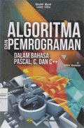 ALGORITMA DAN PEMROGRAMAN DALAM BAHASA PASCAL,C,DAN C++