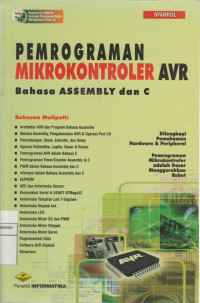 Image of PEMROGRAMAN MIKROKONTROLER AVR Bahasa ASSEMBLY dan C