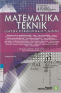 MATEMATIKA TEKNIK UNTUK PERGURUAN TINGGI