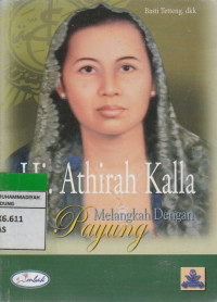 Image of Hj. Athirah Kalla Melangkah Dengan Payung