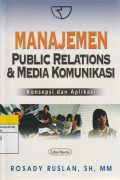 Manajemen Public Relations & Media Komunikasi