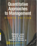 Quantitative Approaches to Management