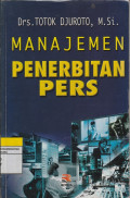 MANAJEMEN PENERBITAN PERS