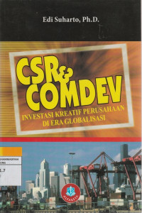 Image of CSR & COMDEV, INVESTASI KREATIF PERUSAHAAN DI ERA GLOBALISASI