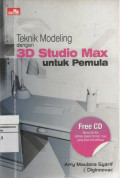 Teknik Modeling dengan 3D Studio Max untuk Pemula