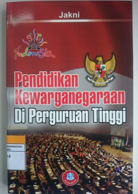 Image of Pendidikan Kewarganegaraan Di Perguruan Tinggi