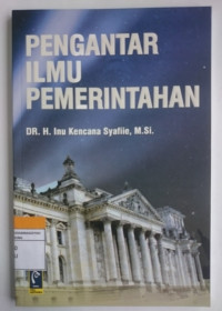 Image of PENGANTAR ILMU PEMERINTAHAN