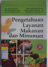 Image of Pengetahuan Layanan Makanan dan Minuman