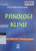 PENGANTAR PSIKOLOGI KLINIS