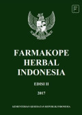 ebook Farmakope Herbal Indonesia Edisi II Tahun 2017