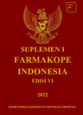 ebook Farmakope VI Suplemen 1 Tahun 2022