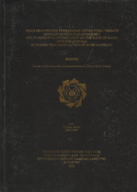 Image of PEMILIHAN TEKNIK PENYADAPAN GETAH PINUS TERBAIK DENGAN MENGGUNAKAN METODE MULTI OBJECTIVE OPTIMIZATION ON THE BASIS OF RATIO ANALYSIS (MOORA) DI RESORT PEMANGKUAN HUTAN (RPH)  GAMBUNG
