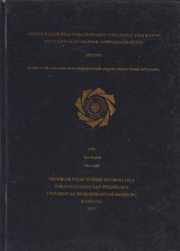 Image of SISTEM PAKAR DIAGNOSA PENYAKIT TANAMAN CABAI RAWIT MENGGUNAKAN METODE FORWARD CHAINING