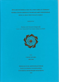 Image of PENGARUH PELAYANAN ADMINISTRASI TERHADAP KEPUASAN PASIEN PADA KLINIK CAHAYA QALBU KECAMATAN CIPARAY KABUPATEN BANDUNG