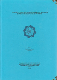 Image of FENOMENA PERILAKU PENGGEMAR K-POP DI KOLOM KOMENTAR MEDIA SOSIAL TWITTER