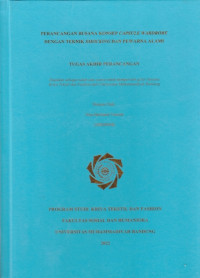 Image of PERANCANGAN BUSANA KONSEP CAPSULE WARDROBErnDENGAN TEKNIK SMOCKING DAN PEWARNA ALAMI