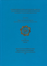 Image of PENGARUH BUDAYA ORGANISASI TERHADAP KUALITAS PELAYANAN PUBLIK DI KANTOR KELURAHAN PASANGGRAHAN KECAMATAN UJUNG BERUNG KOTA BANDUNG