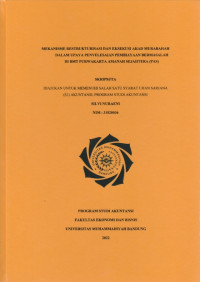 Image of MEKANISME RESTUKTURISASI DAN EKSEKUSI AKAD MURABAHAH DALAM UPAYA PENYELESAIAN PEMBIAYAAN BERMASALAH