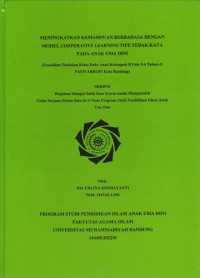 Image of MENINGKATKAN KEMAMPUAN BERBAHASA DENGAN MODEL COOPERATIVE LEARNING TIPE TEBAK KATA PADA ANAK USIA DINI