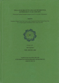 Image of POLA ASUH ORANGTUA DALAM MEMBENTUK KEPRIBADIAN ANAK USIA DINI DI TK AISYIYAH 2 RANCAEKEK