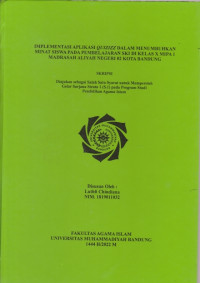 Image of IMPLEMENTASI APLIKASI QUIZIZZ DALAM MENUMBUHKAN MINAT SISWA PADA PEMBELAJARAN SKI