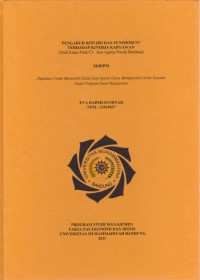 Image of PENGARUH REWARD DAN PUNISHMENT TERHADAP KINERJA KARYAWAN STUDI KASUS PADA CV JAYA AGUNG PLASTIK