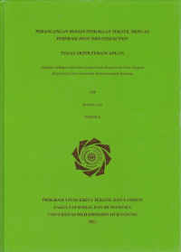 Image of PERANCANGAN DESAIN PEMUKAAN TEKSTIL DENGAN INSPIRASI BODY DISSATISFACTION