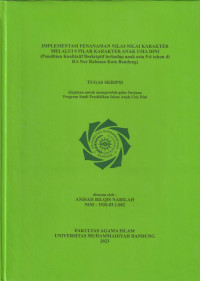 Image of IMPLEMENTASI PENANAMAN NILAI-NILAI KARAKTER MELALUI 9 PILAR KARAKTER ANAK USIA DINI