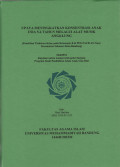 UPAYA MENINGKATKAN KONSENTRASI ANAK USIA 5-6 TAHUN MELALUI ALAT MUSIK ANGKLUNG