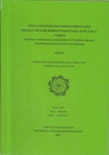UPAYA MENINGKATKAN KEMANDIRIAN ANAK MELALUI METODE BERMAIN PERAN PADA ANAK USIA 4-5 TAHUNrn(Penelitian Tindakan Kelas di Paud Kartika X-15 Pusdikku Kelurahan Gegerkalong Kecamatan Sukasari Kota Bandung)