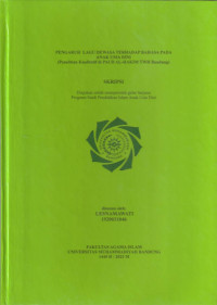 Image of PENGARUH LAGU DEWASA TERHADAP BAHASA ANAK USIA DINI