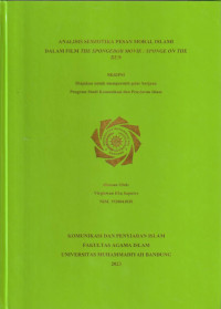 Image of ANALISIS SEMIOTIKA PESAN MORAL ISLAMI DALAM FILM THE SPONGEBOB MOVIE : SPONGE ON THE RUN