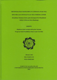 Image of MENINGKATKAN KEMAMPUAN LITERASI ANAK USIA DINI MELALUI PENGGUNAAN MULTIMEDIA LINIER