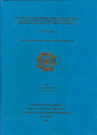 Image of PENENTUAN KADAR PROTEIN, LEMAK, SERTA LOGAM FE DAN ZN DALAM SUSU SAPI DAN SUSU KAMBING DI PETERNAKAN WAYANG DIARY FARM PANGALENGAN