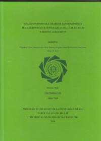 Image of ANALISI SEMIOTIKA CHARLES SANDRES PEIRCE TERHADAP PEDAN DAKWAH KULTURAL DALAM FILM WEDDING AGREEMENT