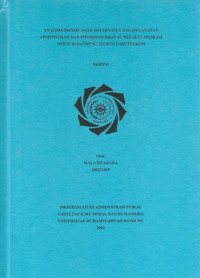 Image of ANALISIS PRINSIP AGILE GOVERNANCE DALAM LAYANAN ADMINISTRASI DAN INFORMASI DIGITAL MELALUI APLIKASI MYBTP DI BANDUNG TECHNO PARK TELKOM