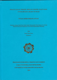 Image of PERANCANGAN TEKSTIL DENGAN TEKNIK CRAZY WOOL UNTUK BUSANA READY TO WEAR