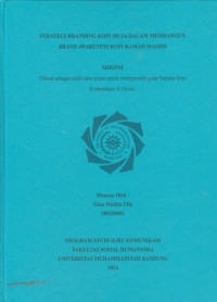 Image of STRATEGI BRANDING KOPI MUJA DALAM MEMBANGUN BRAND AWARENESS KOPI RAMAH MASJID