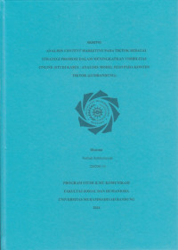 Image of ANALISIS CONTENT MARKETING PADA TIKTOK SEBAGAI STRATEGI PROMOSI DALAM MENINGKATKAN VISIBILITAS ONLINE