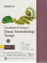 Image of Dasar Farmakologi Terapi VOL. 3